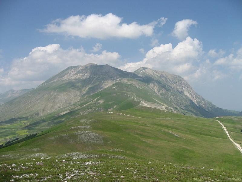 Sibillini - The route to the top of Monte Vettore